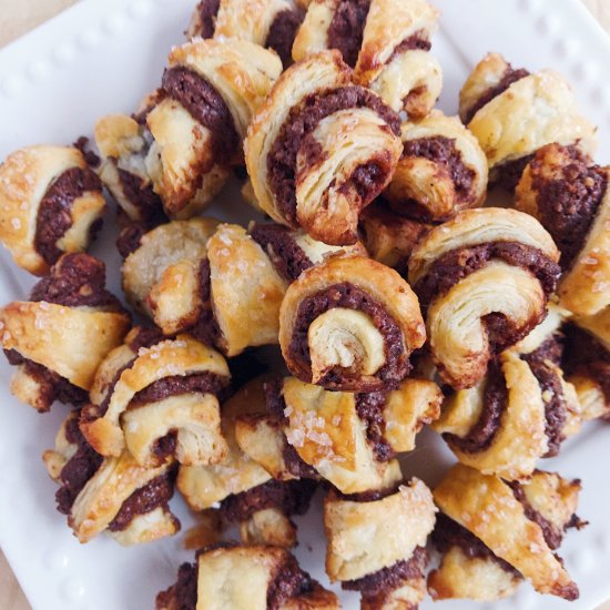 Chocolate Walnut Rugelach