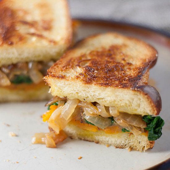 Sage Derby Butternut Grilled Cheese