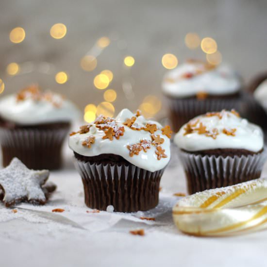 Easy Chocolate Chai Blender Cupcake