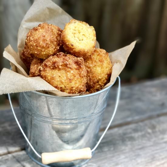 Hushpuppies With Maple Butter