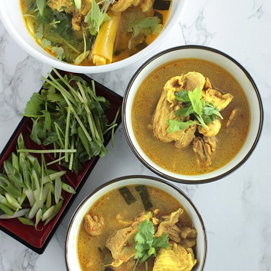 chicken laksa