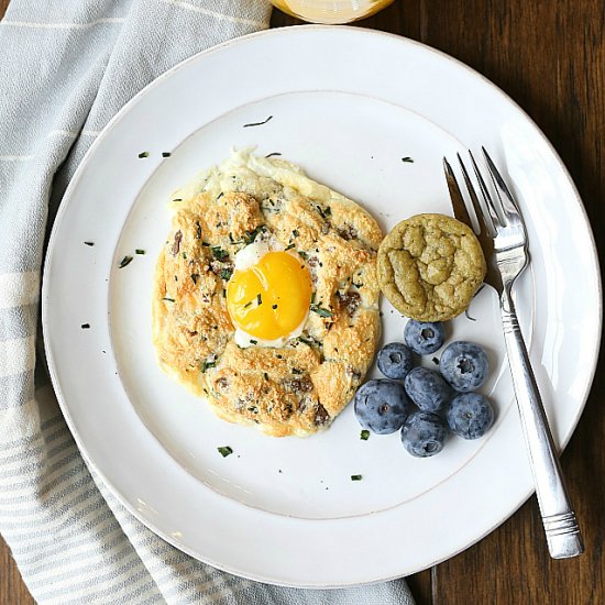 Turkey Sausage Cloud Eggs