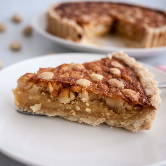 The Best Macadamia Tart