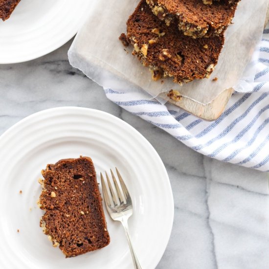 Buckwheat & Spelt Banana Bread (VG)