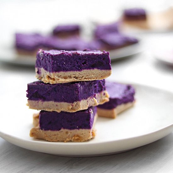 Vegan Purple Yam Bites