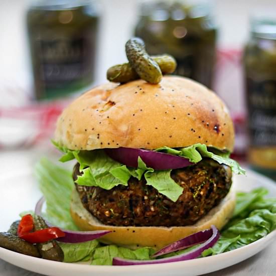 Vegan Portobello Burgers