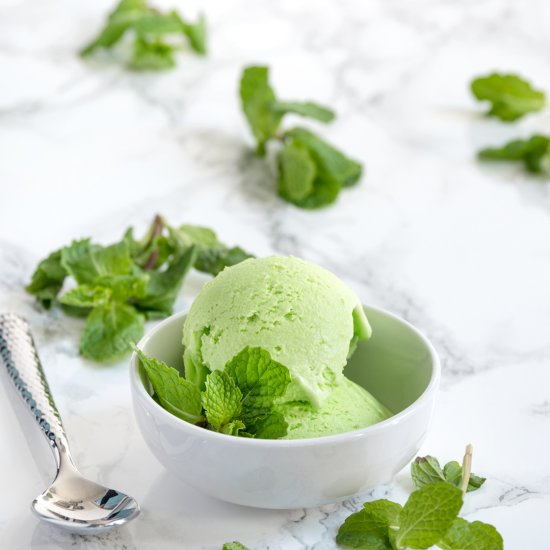 Easy Mint Ice Cream