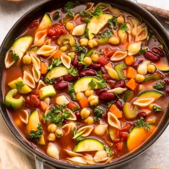 Instant Pot Minestrone Soup