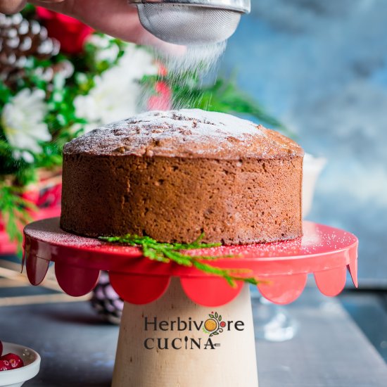 Non-Alcoholic Christmas Fruit Cake