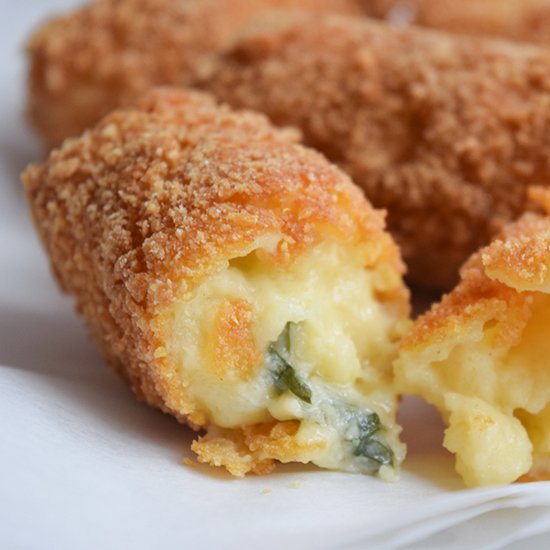 Cheese croquettes (gluten-free)