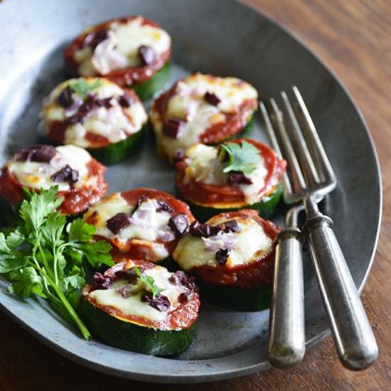 Zucchini Pizza Bites