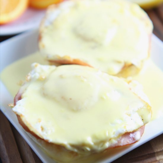 Eggs Benedict with Blender Hollandaise Sauce