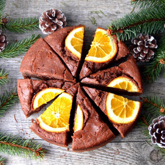 Orange gingerbread