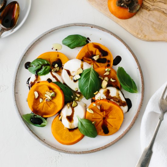 Persimmon Caprese