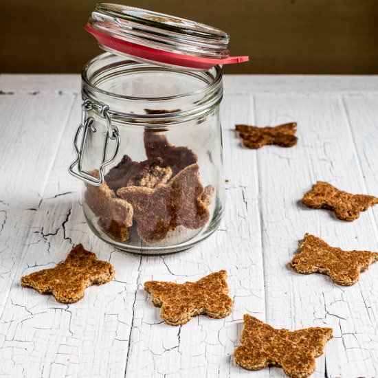 Healthy teething biscuits