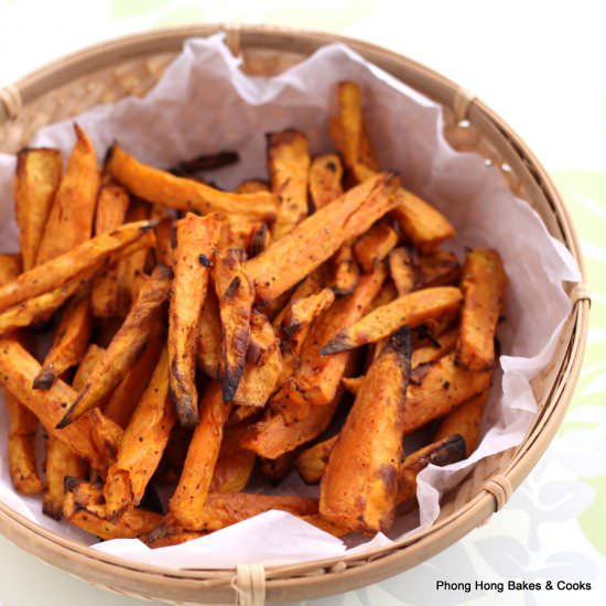 Oven Baked Sweet Potato Fries