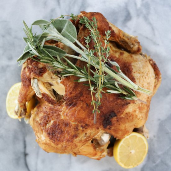 Indian Spiced Whole Chicken