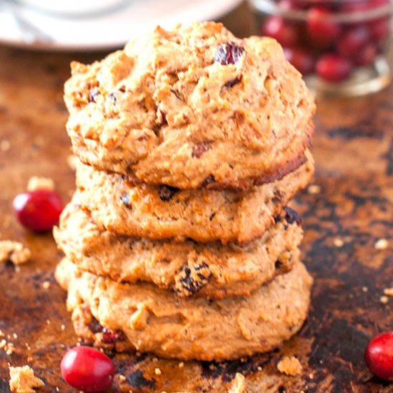 GF Cranberry Cardamom Scone