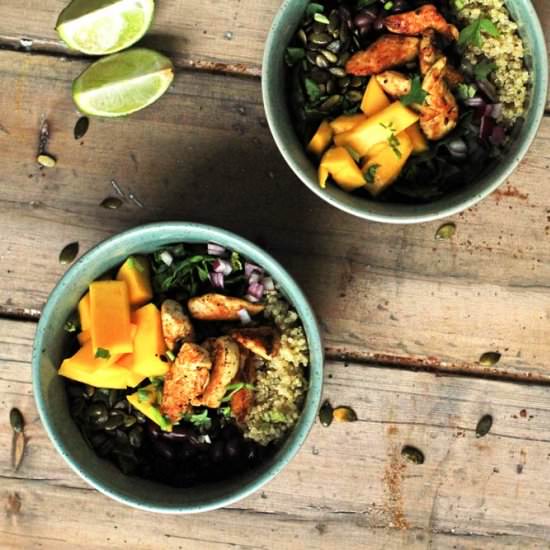 Mango Chipotle Quinoa Bowl