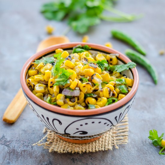 Fire Roasted Corn Stir Fry