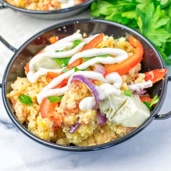 Cauliflower Rice Paella