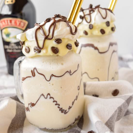 Boozy Coffee Milkshakes