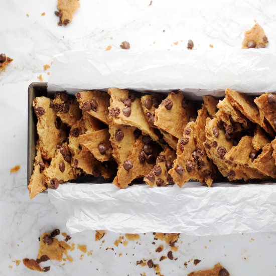 Chocolate Chip Cookie Brittle