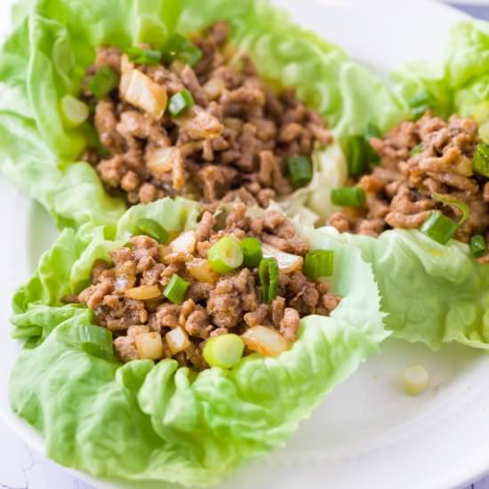 Copycat P.F. Chang’s Lettuce Wraps