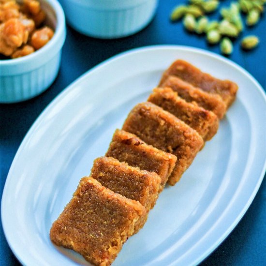 COCONUT JAGGERY BURFI