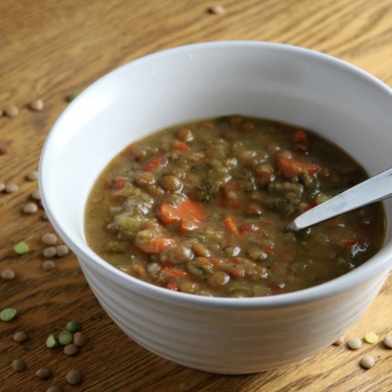 Instant Pot Lentil Soup Recipe