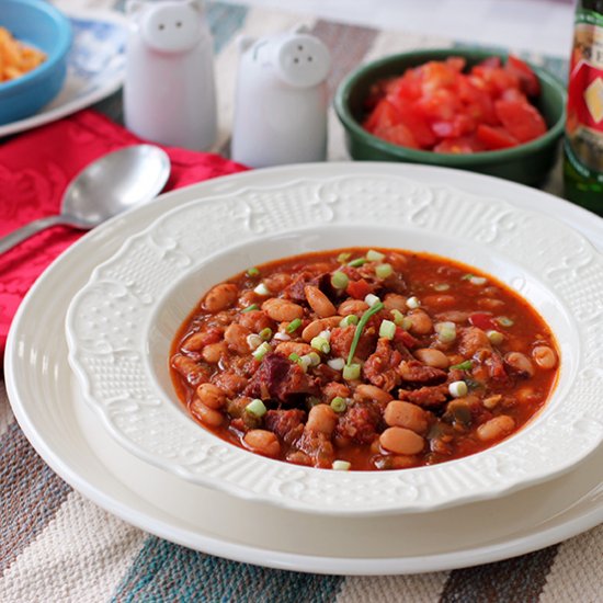 Smoked Neck Bone Chili