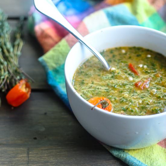 Caribbean Callaloo Stew