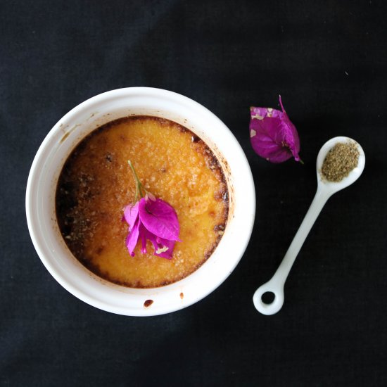 Chai Spiced Creme Brulee