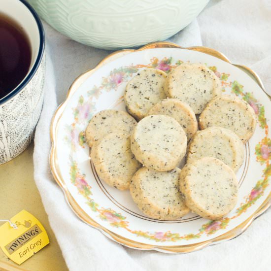 Easy Earl Grey Tea Cookies