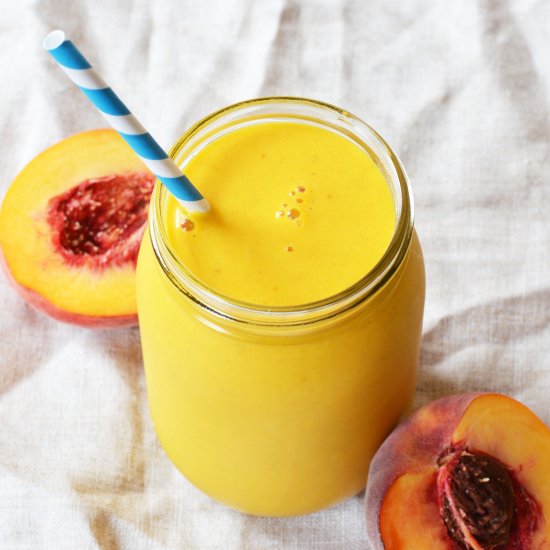 Peachy Tahini Sunshine Smoothie