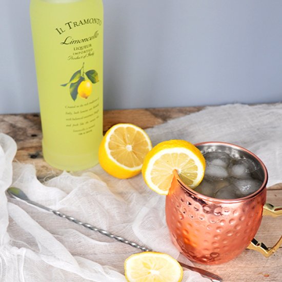 Limoncello and Lavender Moscow Mule