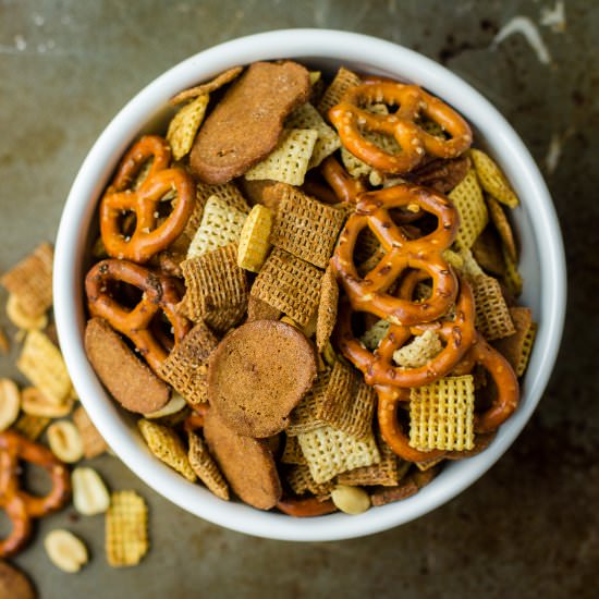 Rye Chip Chex Mix