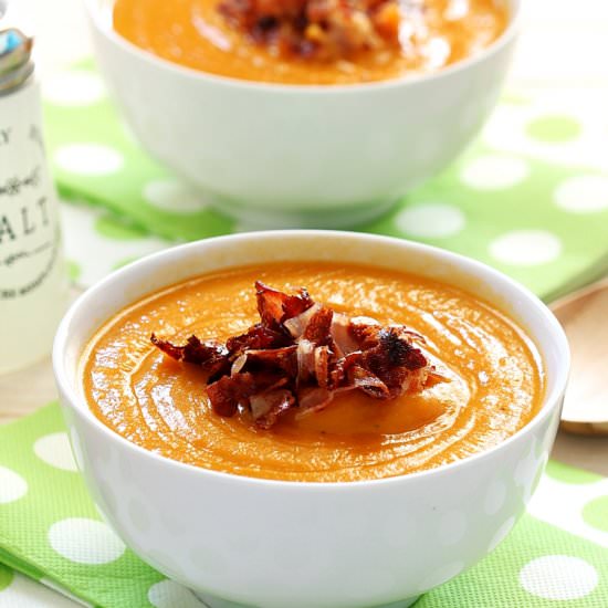 Sweet Potato Soup with Curry