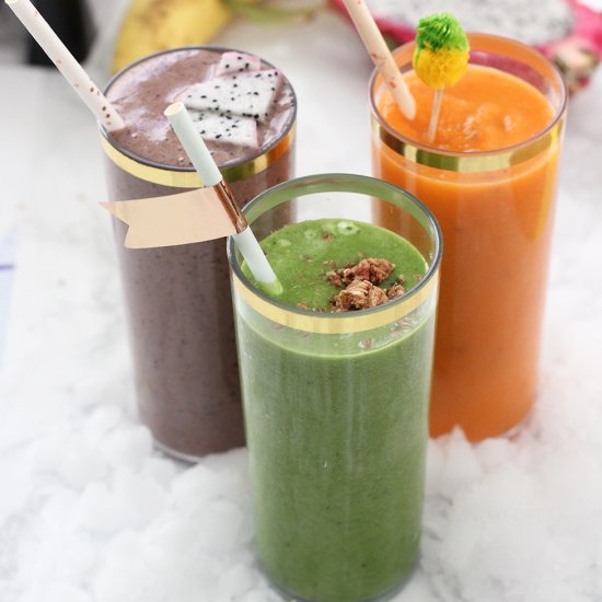 Three Crave-worthy smoothies!