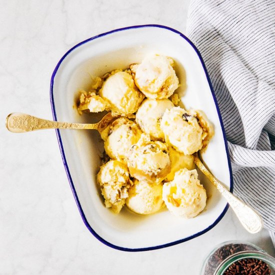 Cookie Dough Caramel Ice Cream