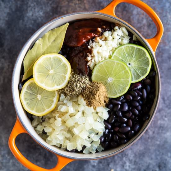 Chipotle Black Beans (Copycat)