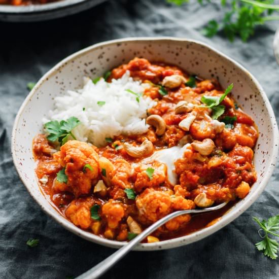 Instant Pot Cauliflower Masala