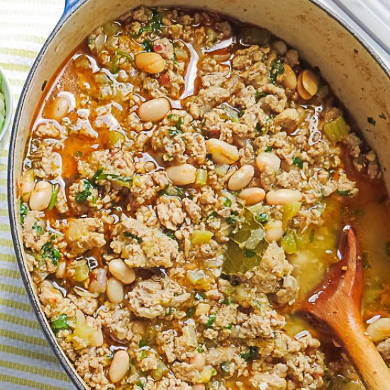 Tomatillo Turkey Chili