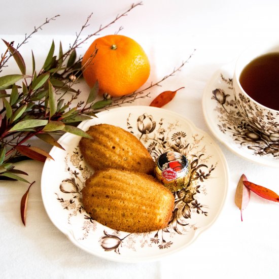 Chestnut Cream Madeleines