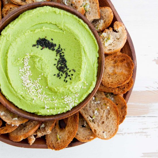 Oil-Free Spinach Hummus