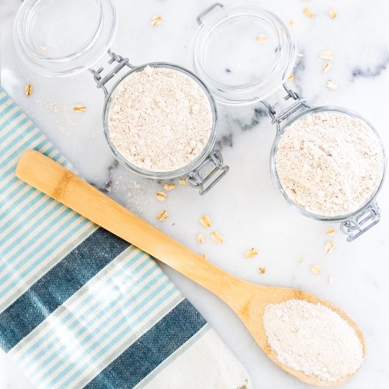 Easy Homemade Oat Flour