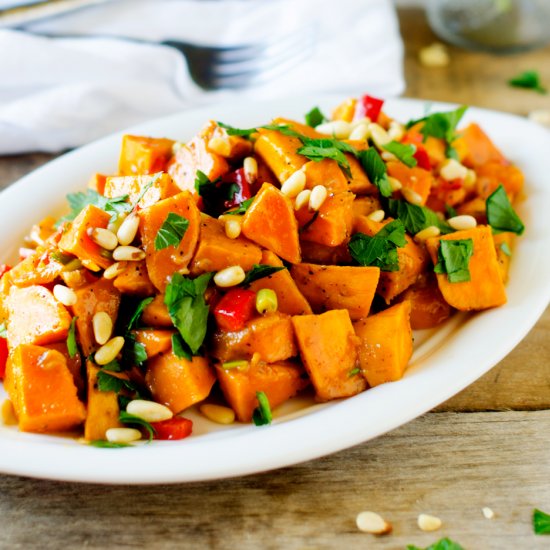 Roasted Sweet Potato Salad