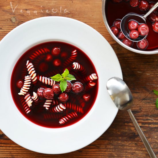 Cherry soup