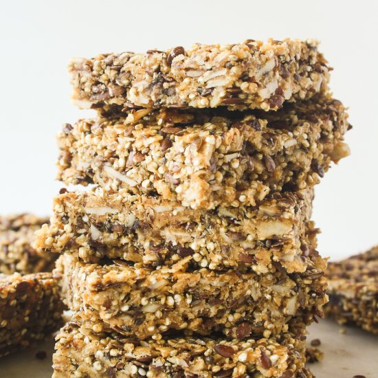 Quinoa Peanut Butter Bars