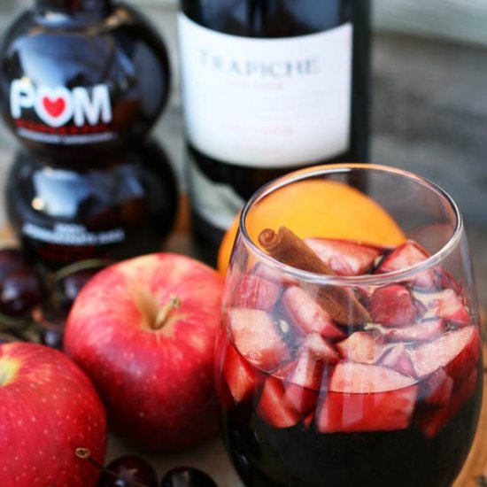 Cinnamon Red Wine Punch